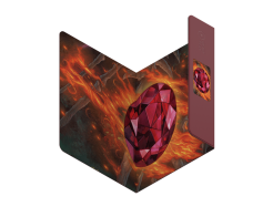 ETB Playmat Art Masters Chris Seaman - Ruby